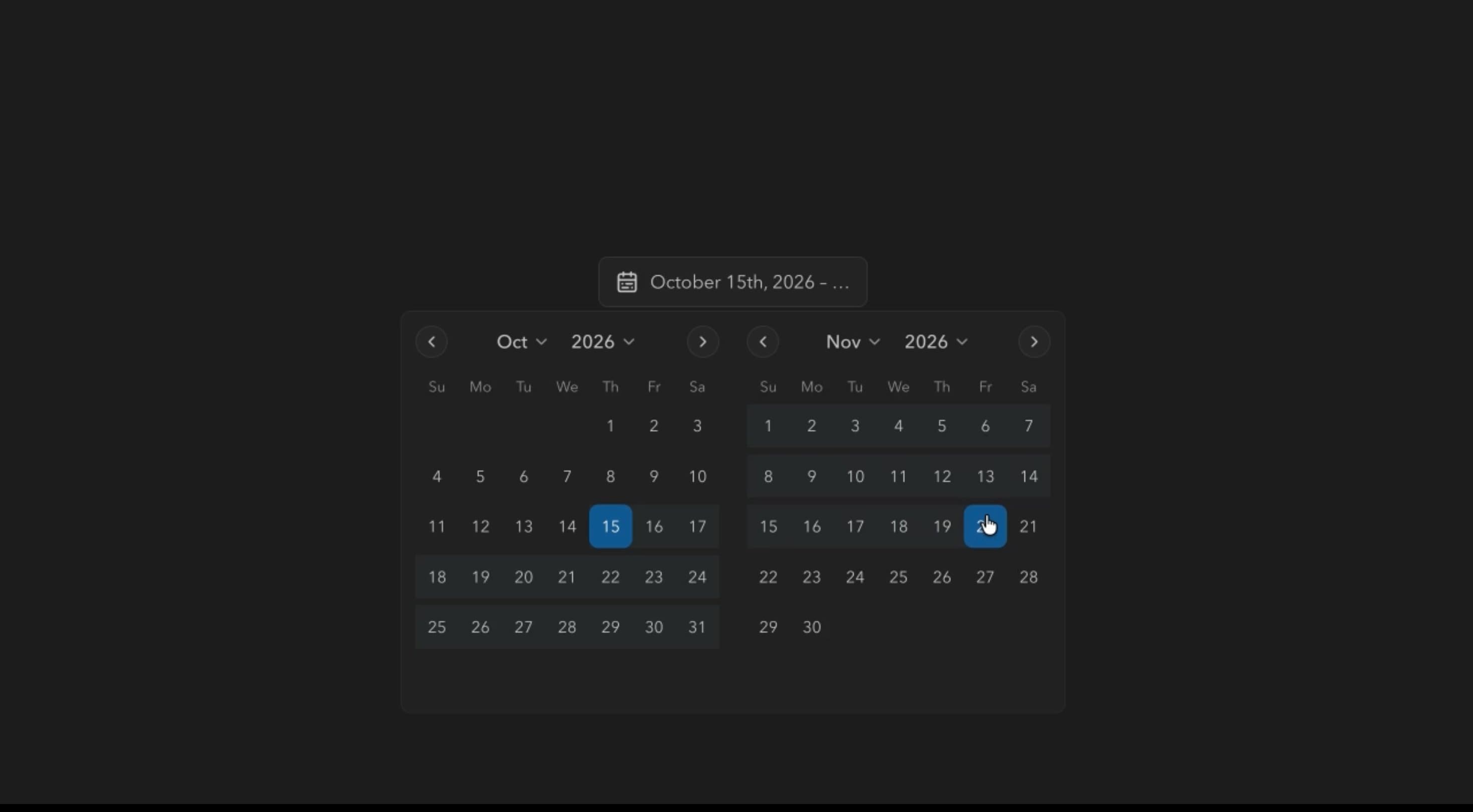 Date Picker Component