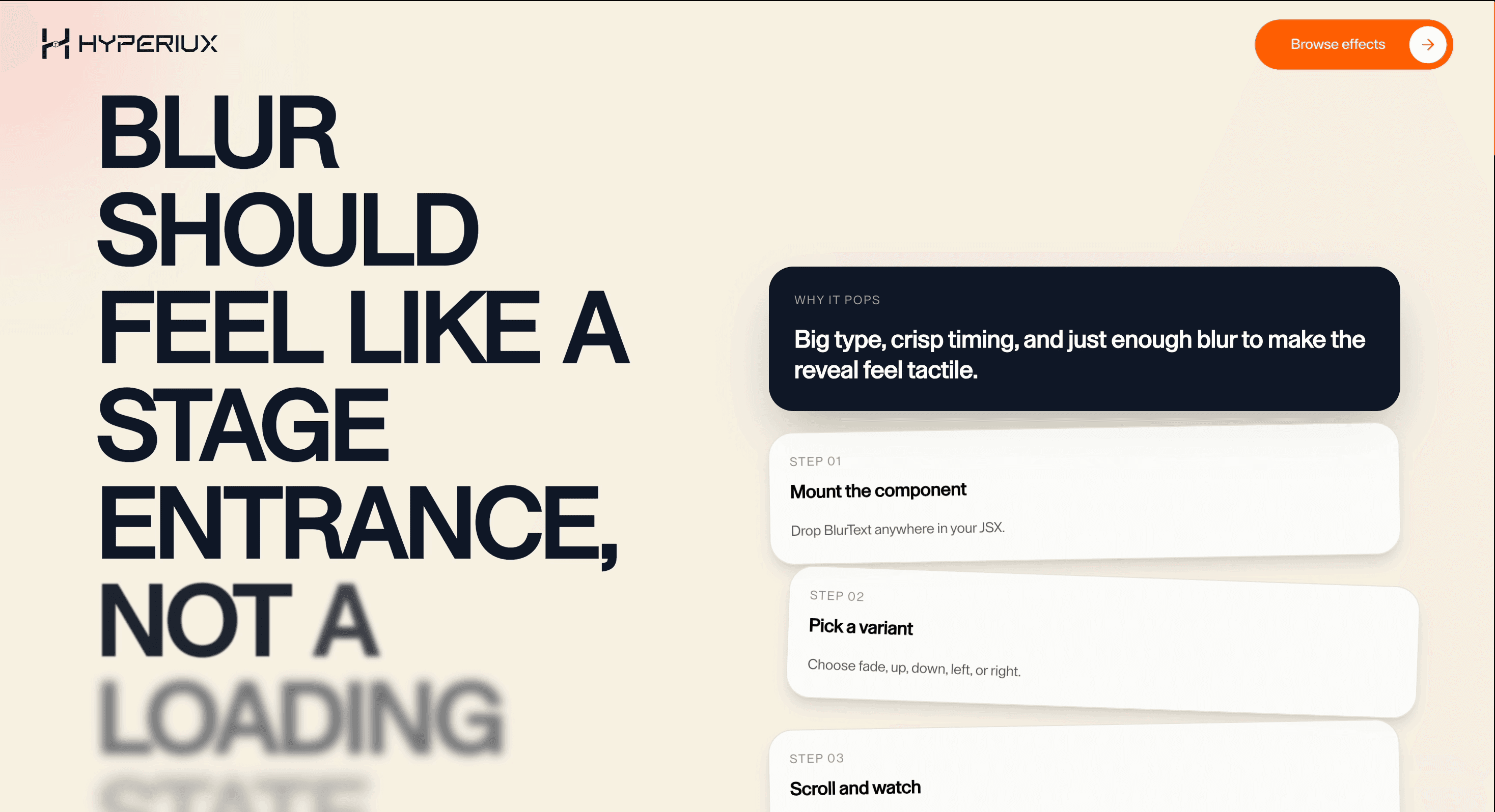 Blur Text