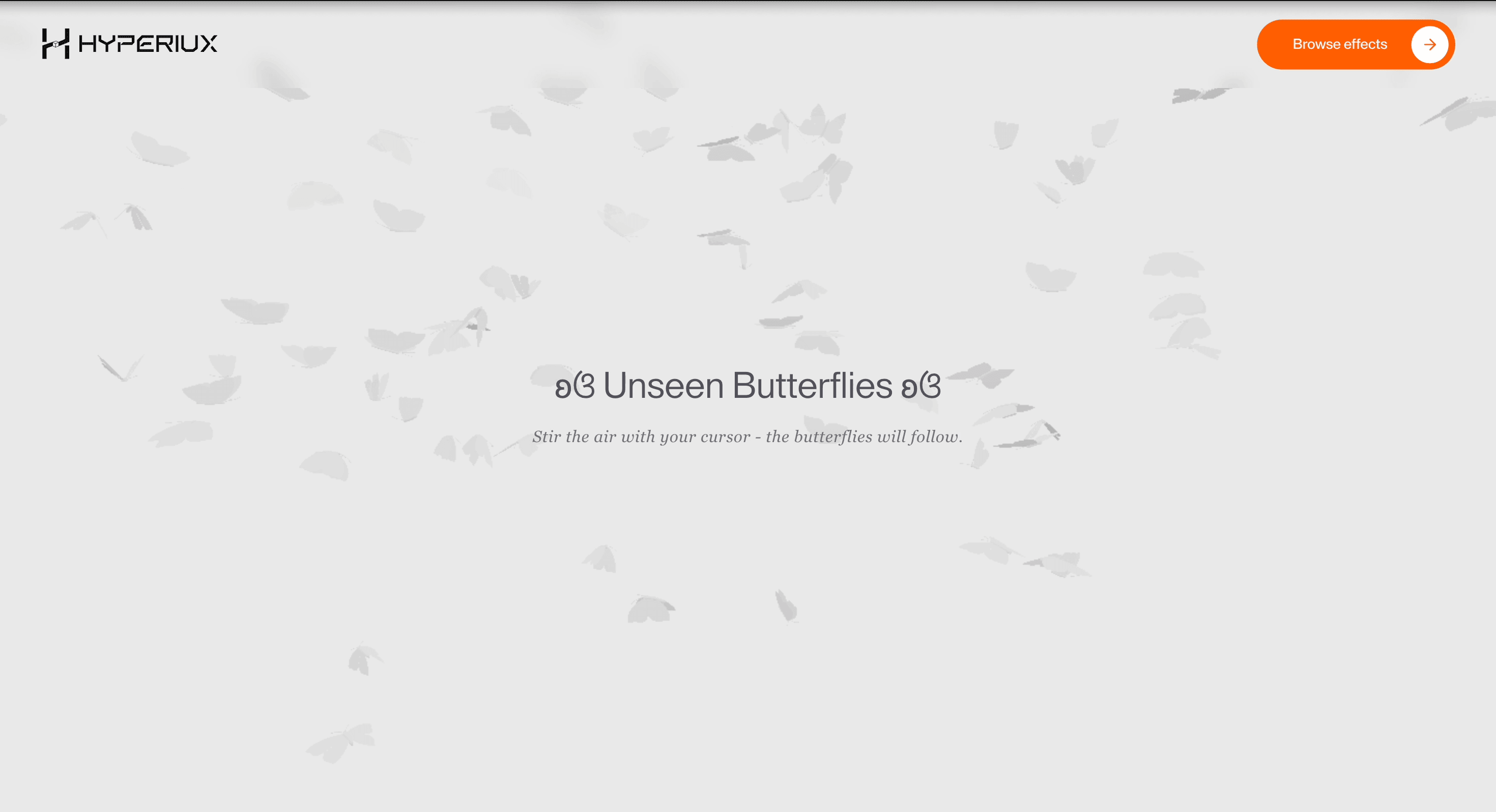 Butterfly Trail Cursor