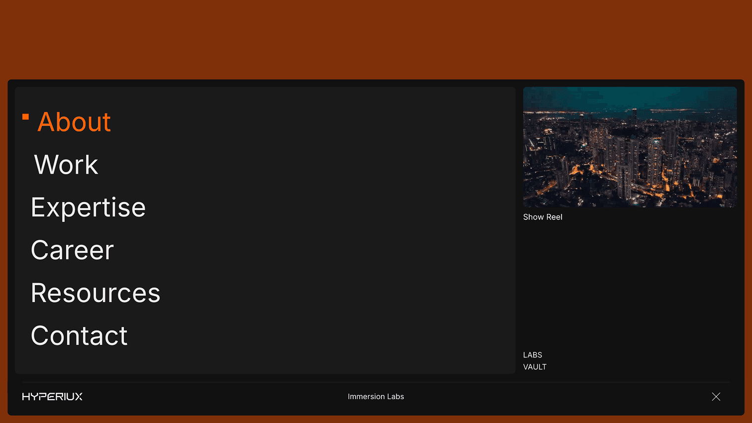 Expanding Navbar