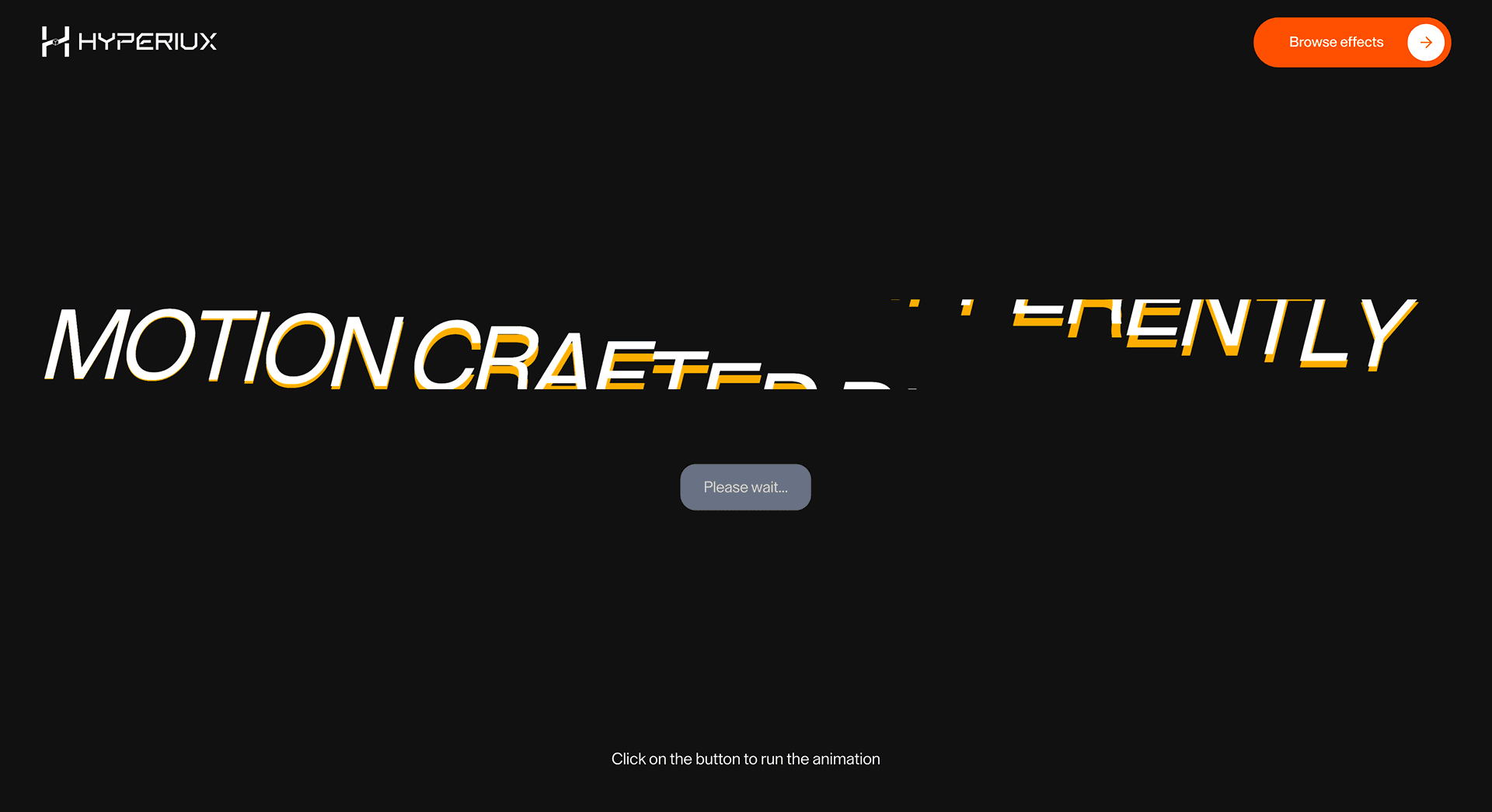 Glitchy Text
