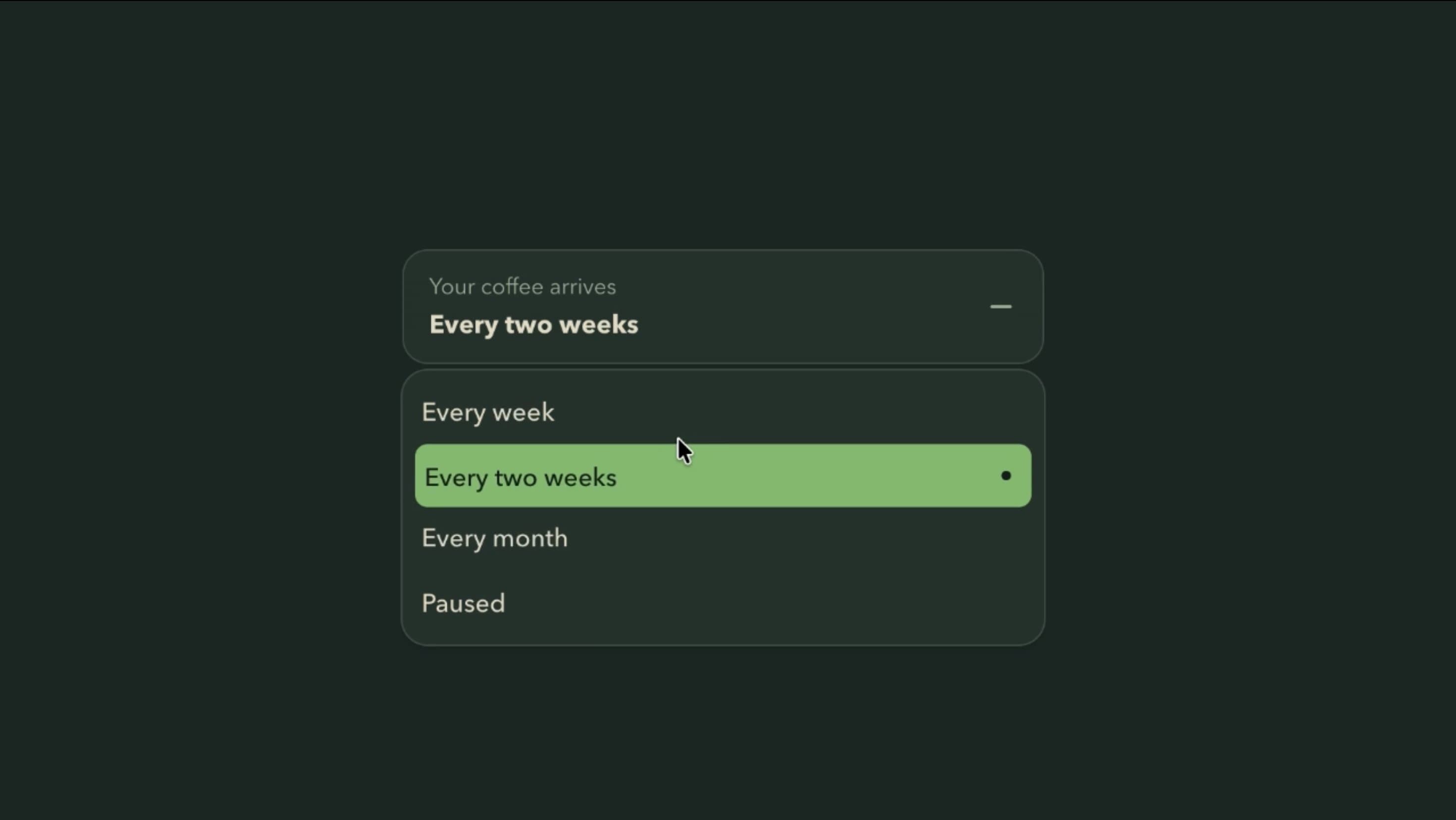 Dropdown Menu Component