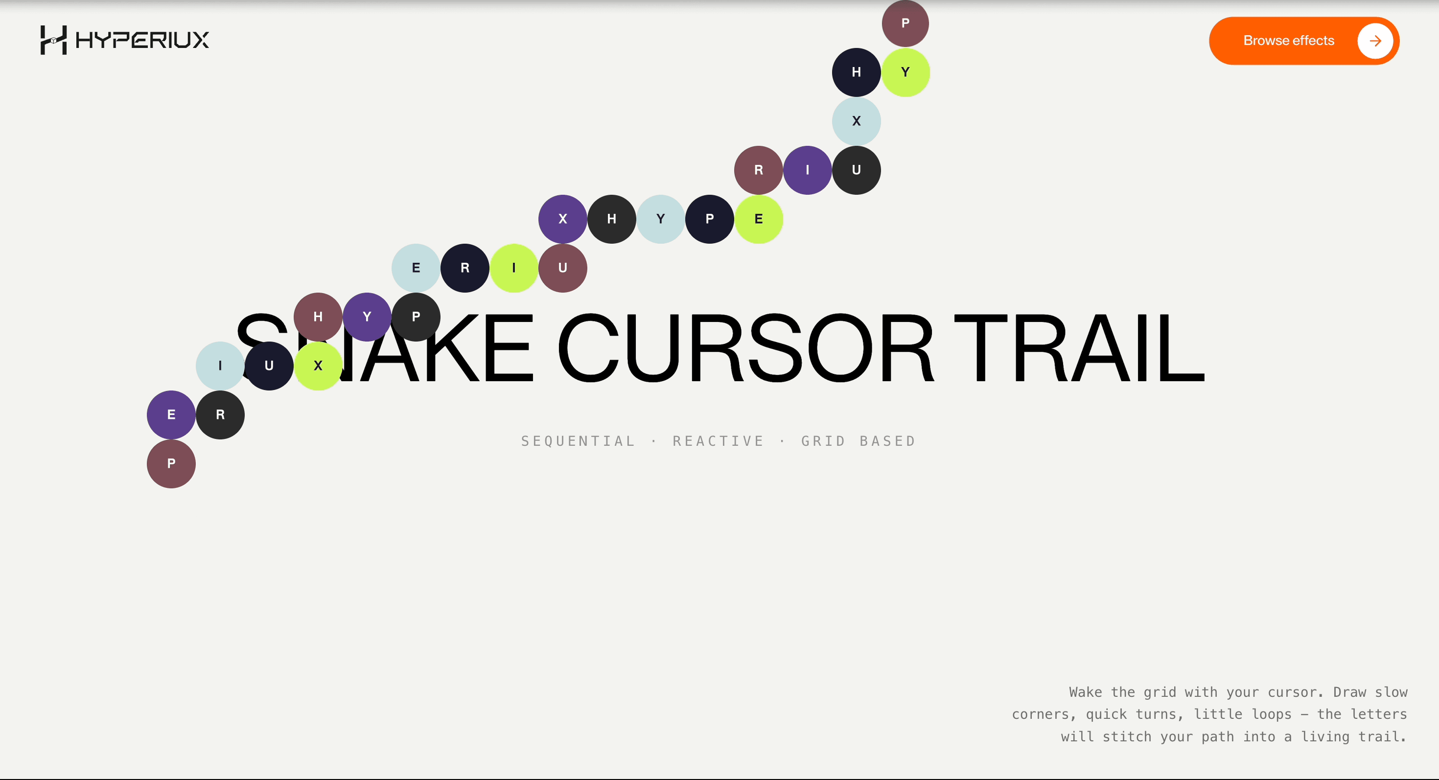 Character Trail