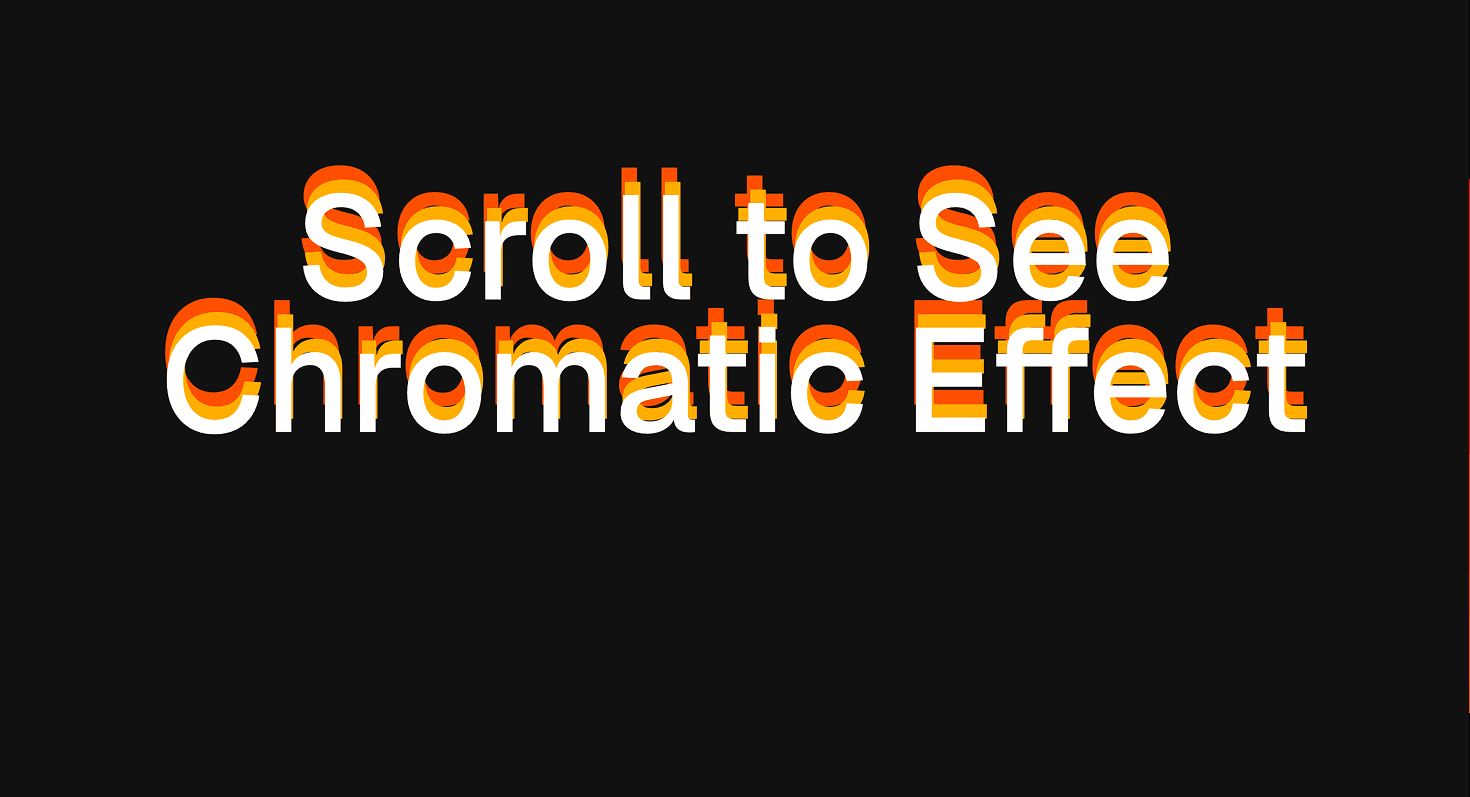 Chromatic Text