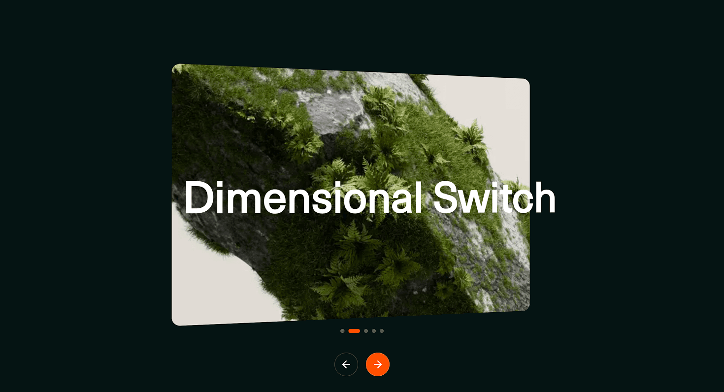 Dimensional Switch Slider