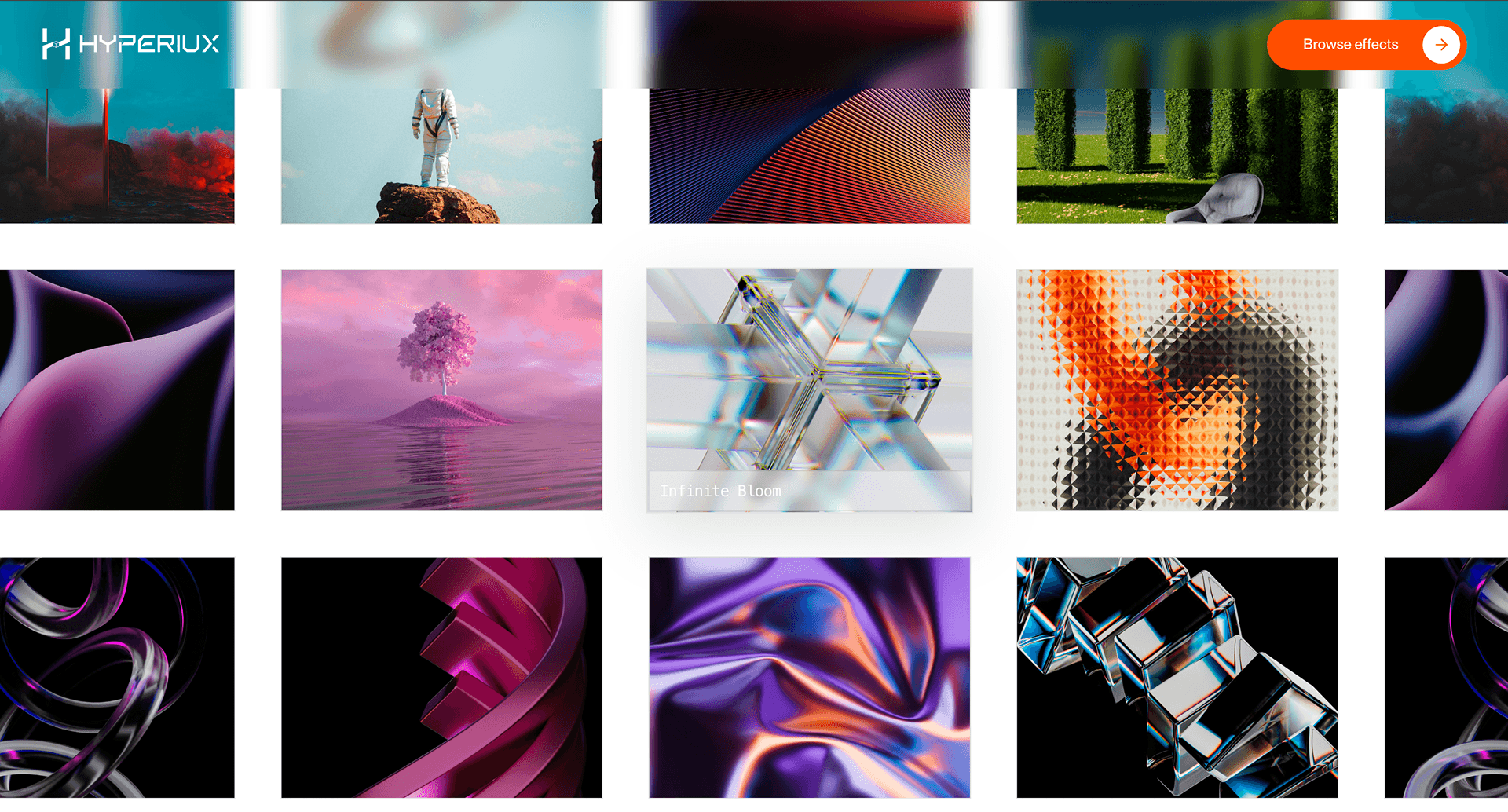 Infinite Grid Gallery
