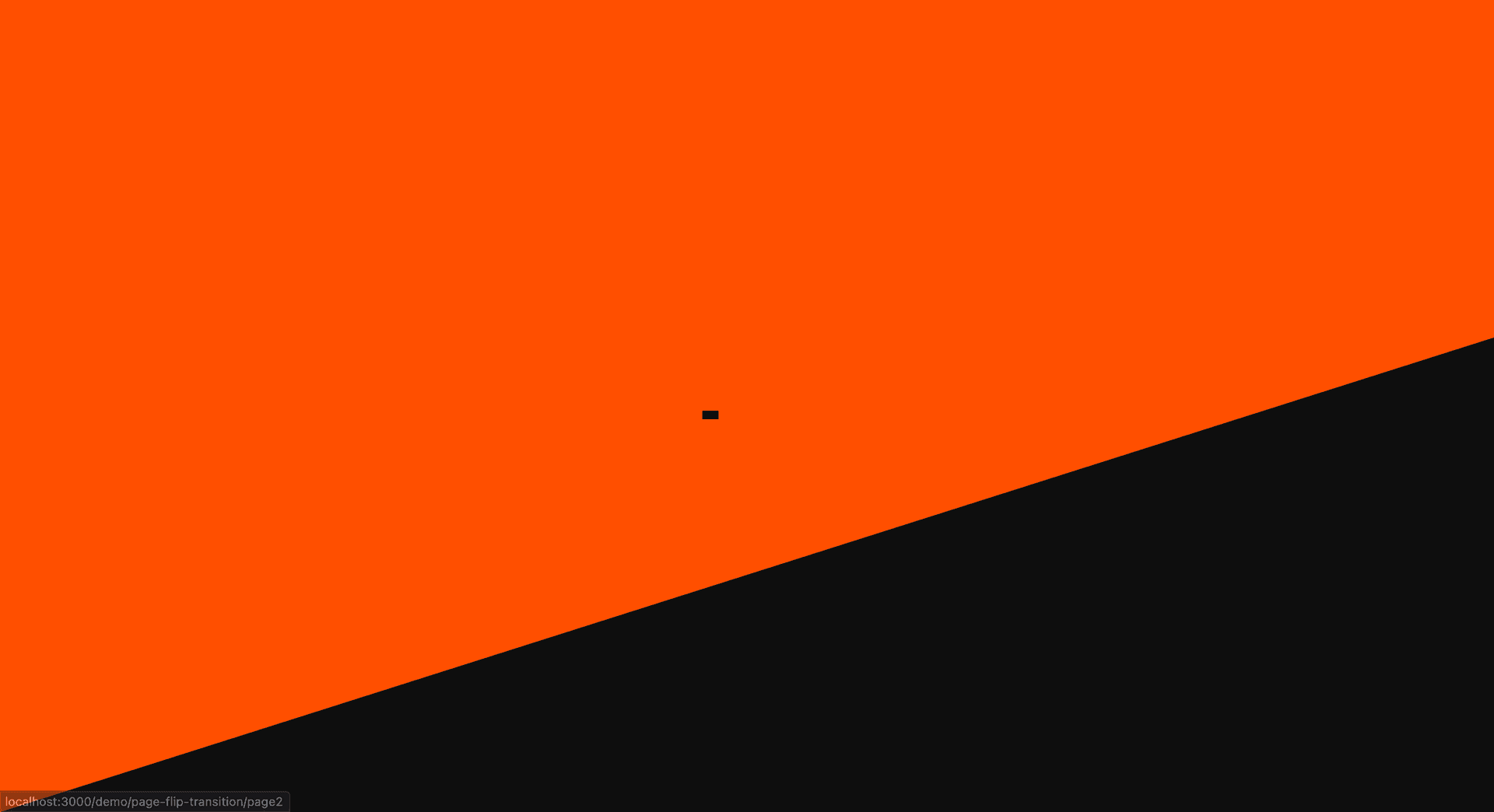 Page Flip Transition