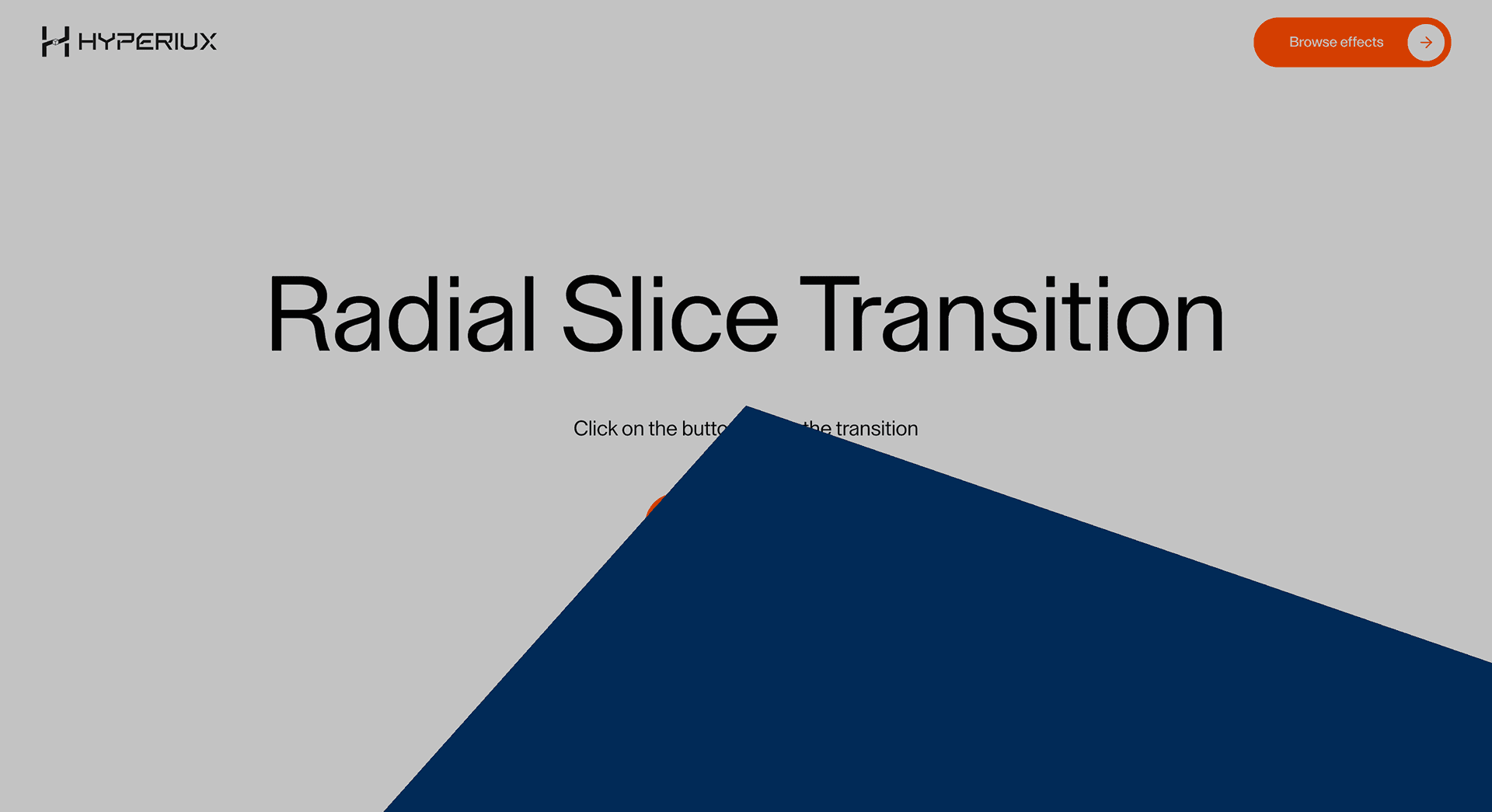 Radial Slice Transition
