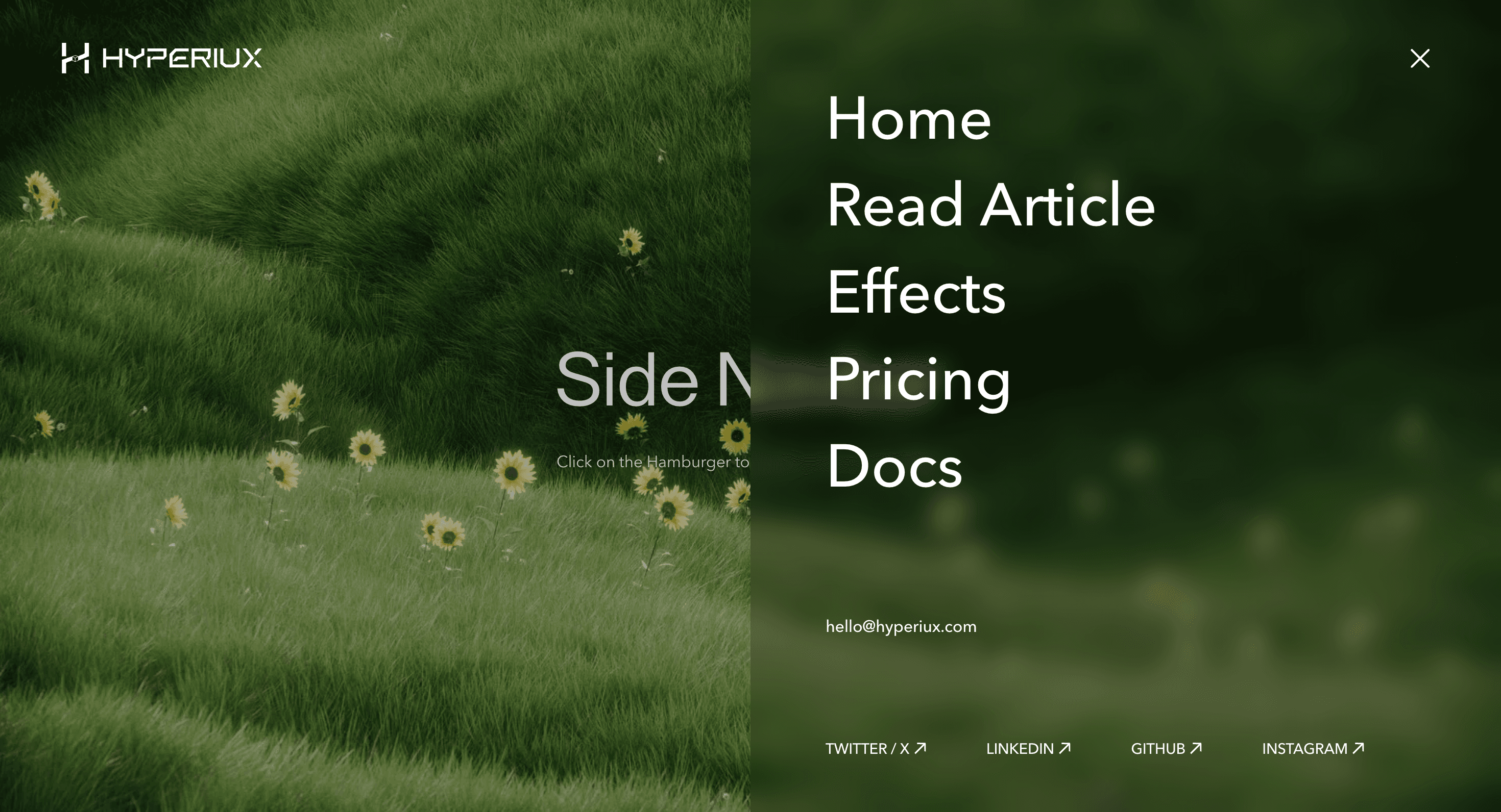 Side Navbar