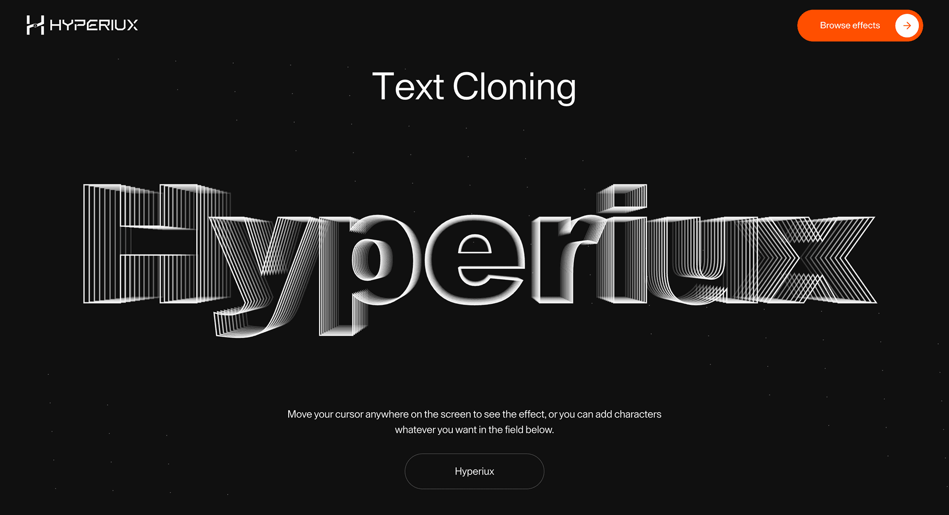 Text Cloning